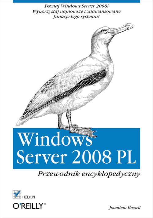 Book cover of Windows Server 2008 PL. Przewodnik encyklopedyczny