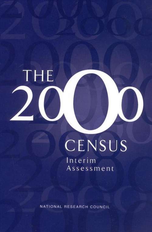 Book cover of THE 2000 CENSUS: Interim Assessment