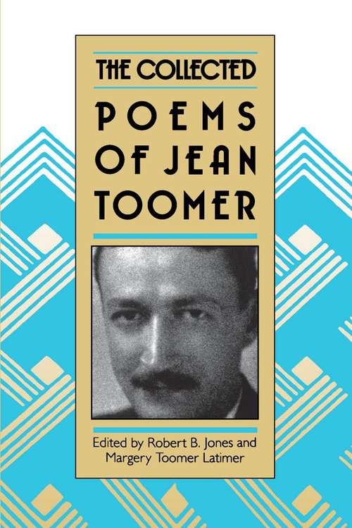 Book cover of The Collected Poems of Jean Toomer