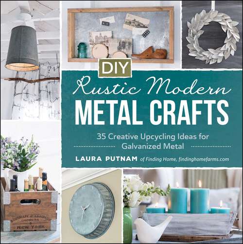 Book cover of DIY Rustic Modern Metal Crafts