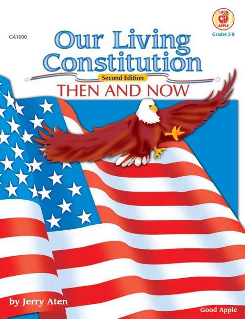 Book cover of Our Living Constitution: Then and Now