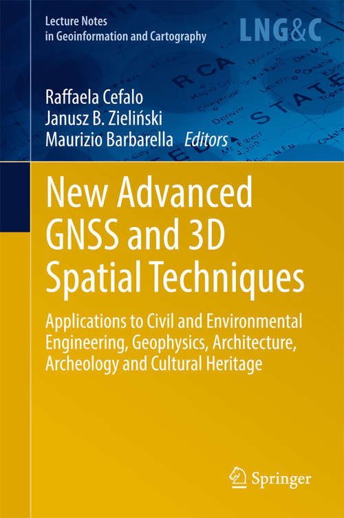 Book cover of New Advanced GNSS and 3D Spatial Techniques