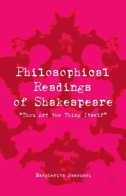 Book cover of Philosophical Readings of Shakespeare