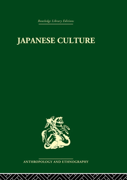 Japanese Culture: Its Development and Characteristics
