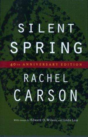 Book cover of Silent Spring (40th anniversary edition)