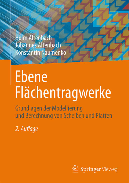 Book cover of Ebene Flächentragwerke