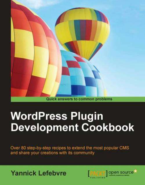 Book cover of WordPress Plugin Development Cookbook