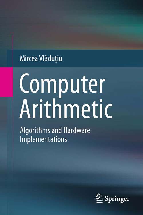 Book cover of Computer Arithmetic: Algorithms and Hardware Implementations
