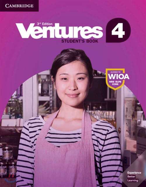 Book cover of Ventures Level 4 Student's Book (Third Edition)