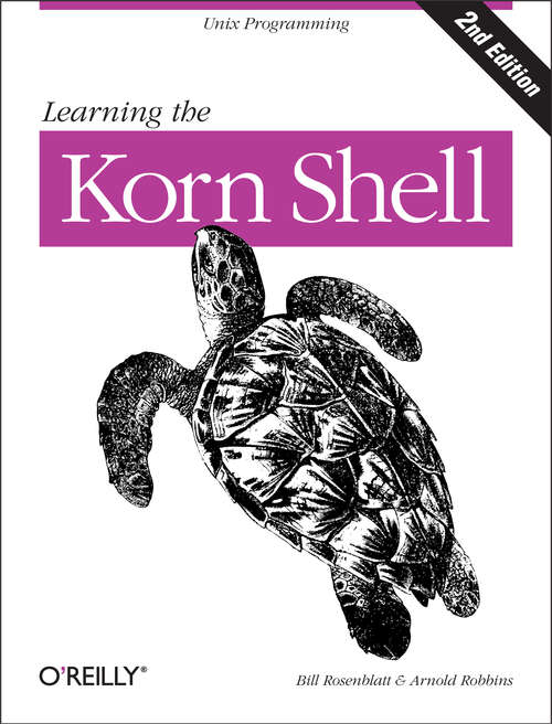 Book cover of Learning the Korn Shell
