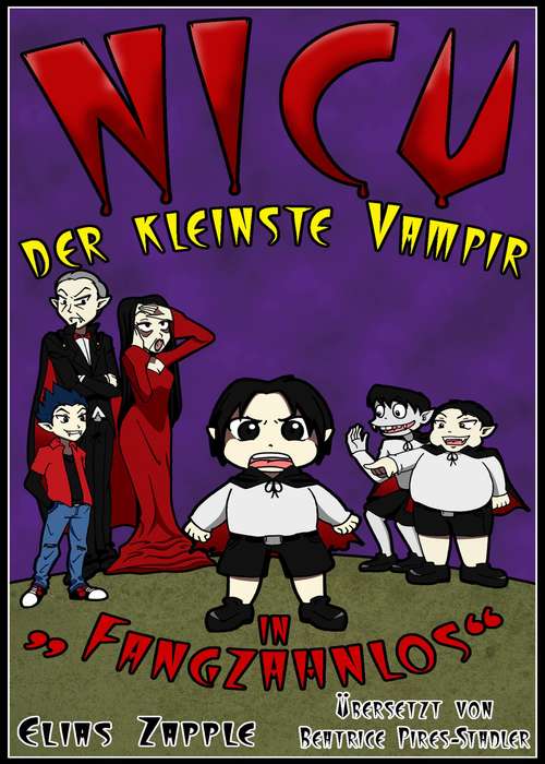 Book cover of Nicu – der kleinste Vampir in 'Fangzahnlos'