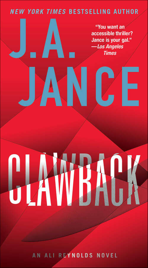 Book cover of Clawback: An Ali Reynolds Novel