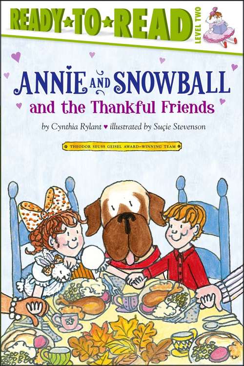 Book cover of Annie and Snowball and the Thankful Friends
