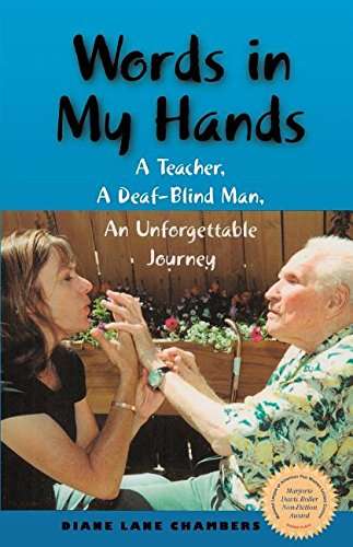 Book cover of Words in My Hands: A Teacher, A Deaf-Blind Man, An Unforgettable Journey