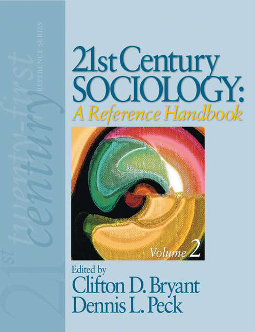 Book cover of 21st Century Sociology: A Reference Handbook