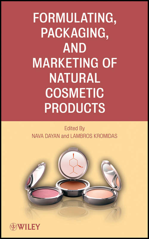 Book cover of Formulating, Packaging, and Marketing of Natural Cosmetic Products