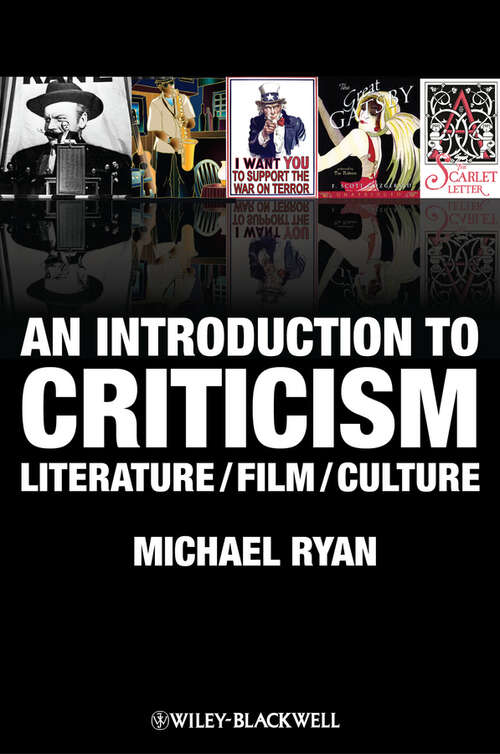 Book cover of An Introduction to Criticism