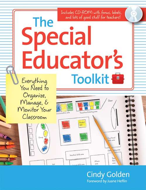 Book cover of The Special Educator's Toolkit: Everything You Need to Organize, Manage, and Monitor Your Classroom