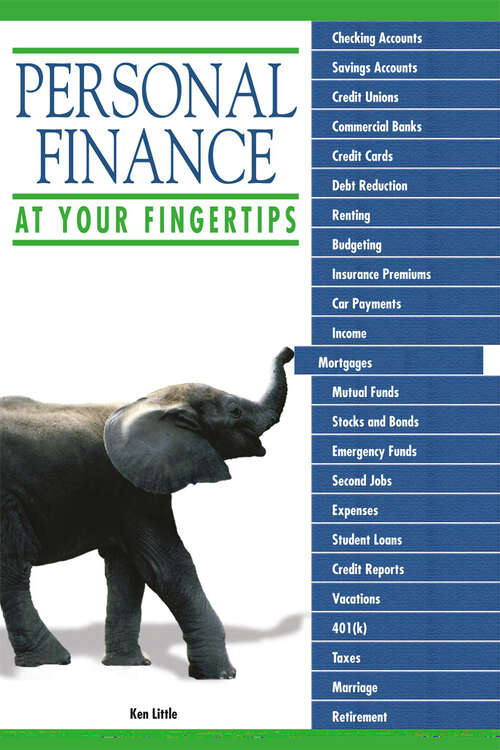 Book cover of Personal Finance at Your Fingertips (At Your Fingertips)