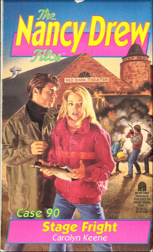 Book cover of Stage Fright (Nancy Drew Files #90)