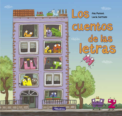 Book cover of Los cuentos de las letras