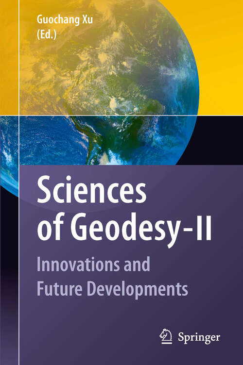 Book cover of Sciences of Geodesy - I