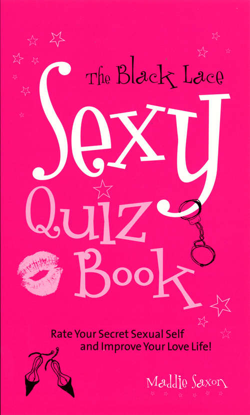 Book cover of The Black Lace Sexy Quiz Book