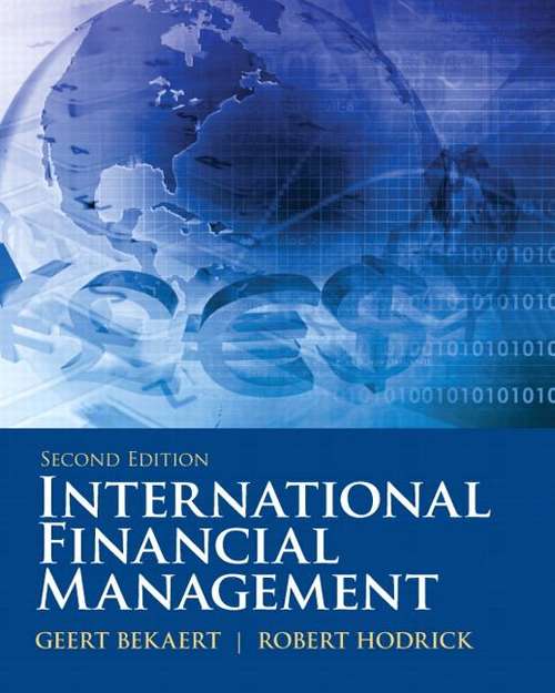 Book cover of International Financial Management
