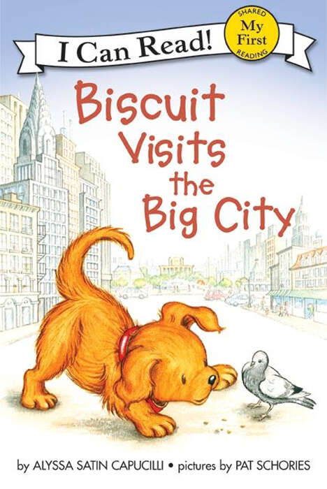 Book cover of Biscuit Visits the Big City (My First I Can Read)
