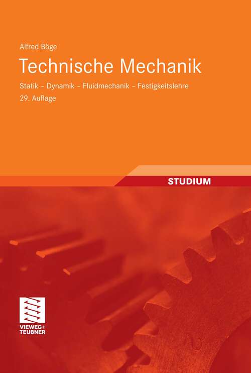 Book cover of Technische Mechanik