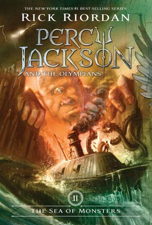 Book cover of The Sea of Monsters (Percy Jackson & the Olympians #2)