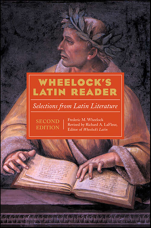 Book cover of Wheelock's Latin Reader: Selections from Latin Literature