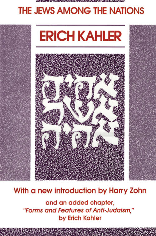 Book cover of Jews Among the Nations