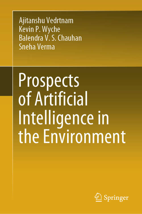 Book cover of Prospects of Artificial Intelligence in the Environment