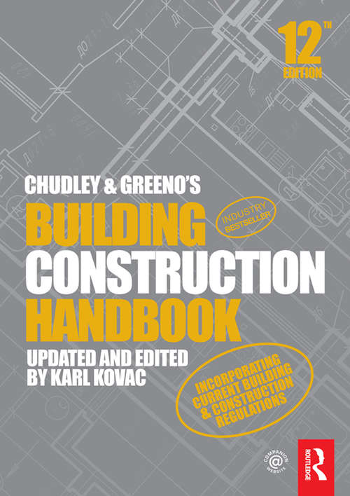 Book cover of Chudley and Greeno's Building Construction Handbook (12)