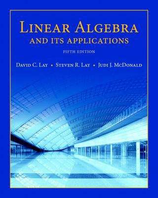 Book cover of Linear Algebra and Its Applications, Fifth Edition
