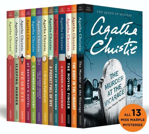 Book cover of The Complete Miss Marple Collection