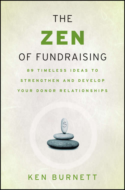 Book cover of The Zen of Fundraising
