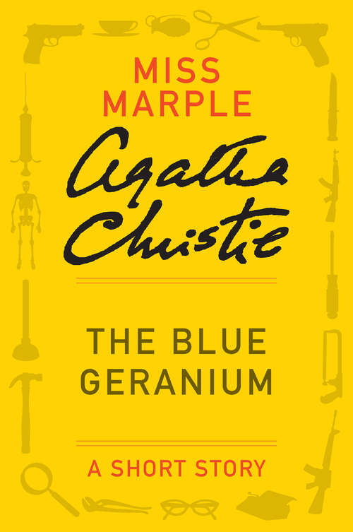 Book cover of The Blue Geranium