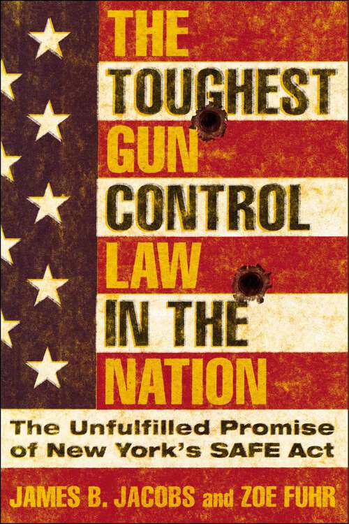 Book cover of The Toughest Gun Control Law in the Nation: The Unfulfilled Promise of New York's SAFE Act