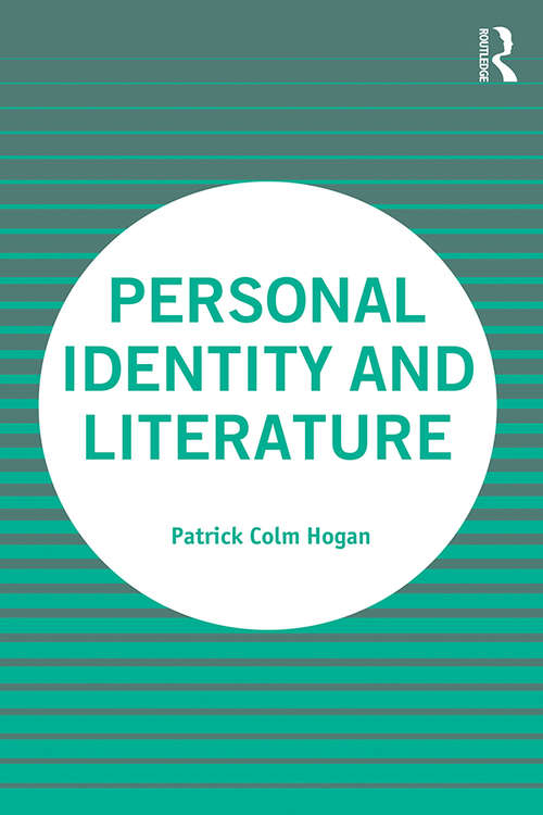 Book cover of Personal Identity and Literature