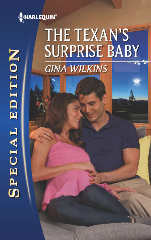 Book cover of The Texan's Surprise Baby