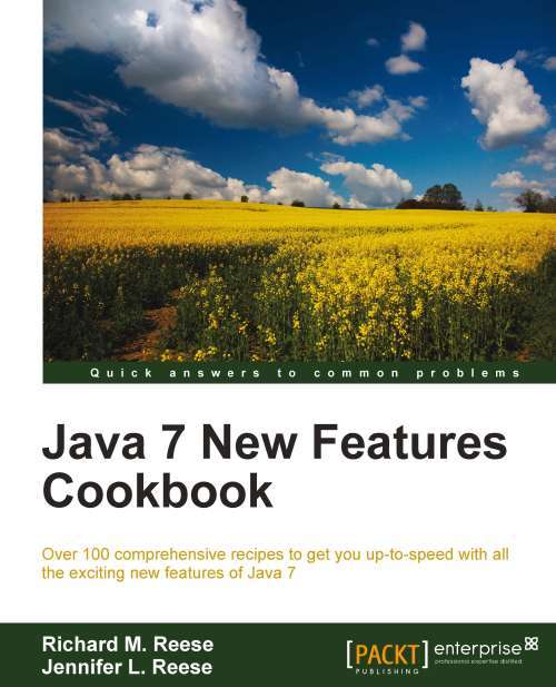 Book cover of Java 7 New Features Cookbook