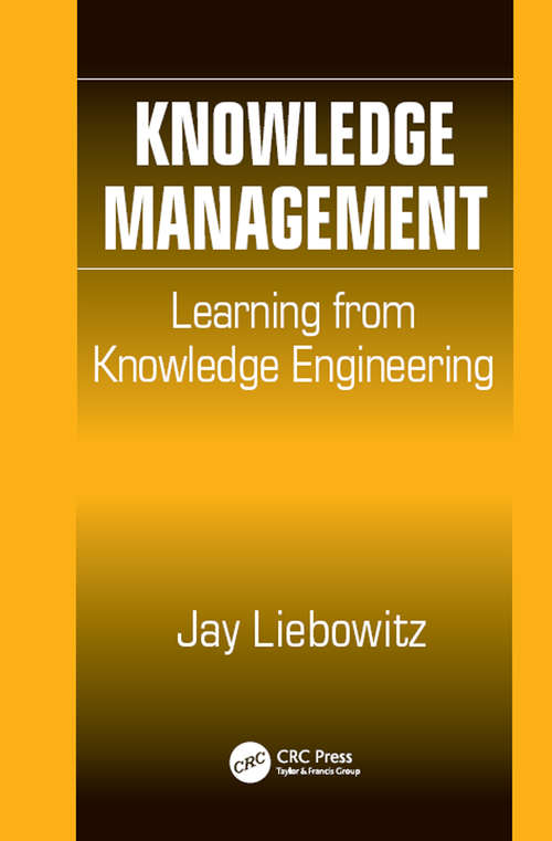 Book cover of Knowledge Management: Learning from Knowledge Engineering