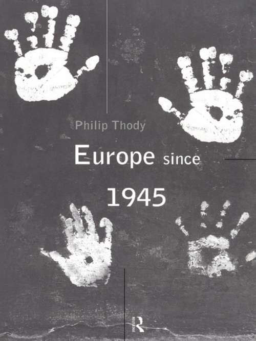 Book cover of Europe Since 1945
