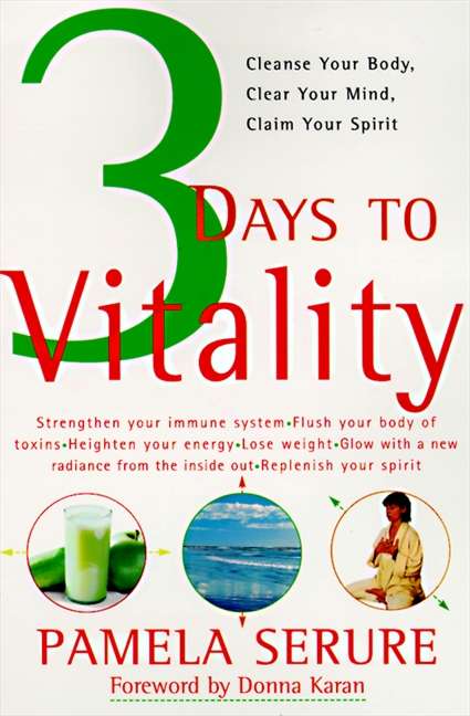 Book cover of 3 Days to Vitality