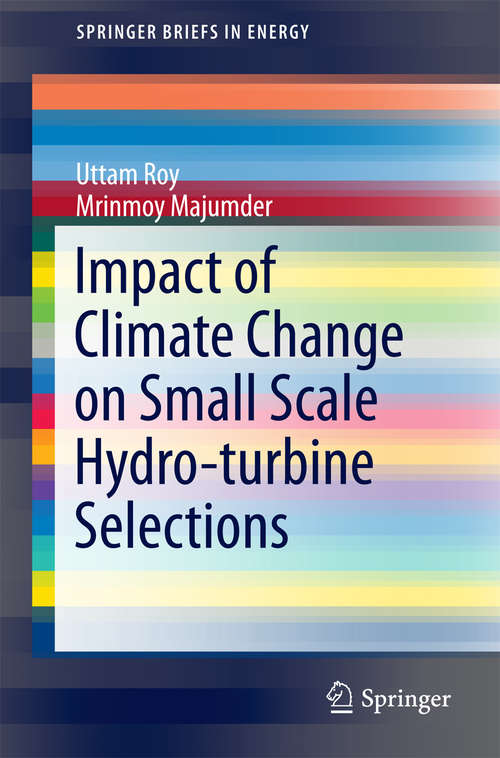 Book cover of Impact of Climate Change on Small Scale Hydro-turbine Selections