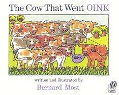 Book cover of The Cow Who Went OINK (HBJ Big Books)