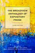 The Broadview Anthology of Expository Prose: Third Edition