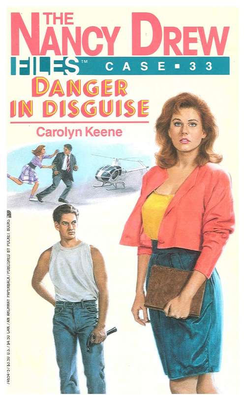 Book cover of Danger in Disguise (The Nancy Drew Files #33)